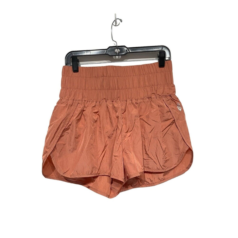 NWOT Free People FP Movement The Way Home Shorts in Rose Gold Size L